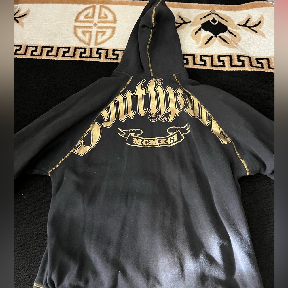 USED South Pole Size XL Zip Up Hoodie - Picture 4 of 4